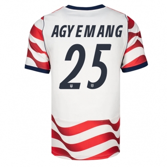 Billige Fotballdrakt Forente stater Patrick Agyemang #25 Replika Hjemmedrakt VM 2026 Kortermet